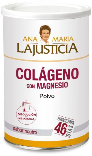 Colágeno com pó de magnésio