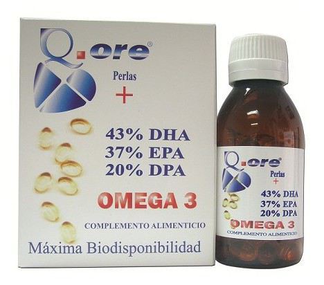 Q.ore Omega 3 90Pearls X 2Pots