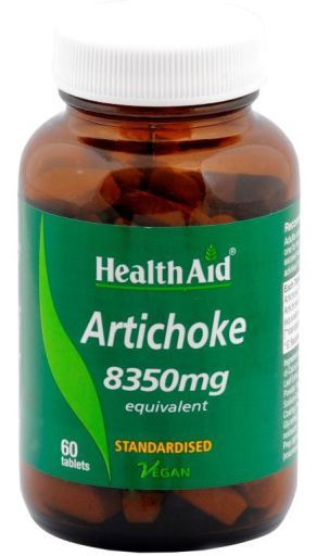 Alcachofra 8350 mg derivado de ervas selvagens Alcachofra 60 comprimidos