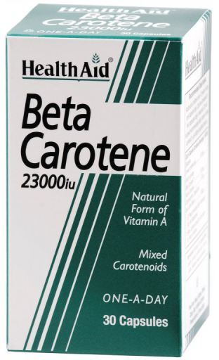 Beta-caroteno 23.000 IU 30 cápsulas