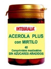 Acerola Plus com comprimidos Mirtilo 40