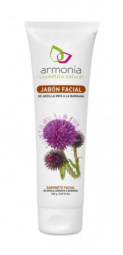 Tubo de sabonete facial de argila cinza 150 ml