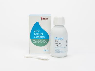 Zinco-Níquel-Cobalto (Zn-Ni-Co) Oligoelementos 150 ml