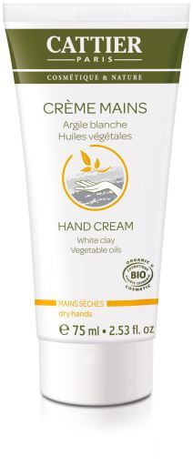 Creme para as mãos com argila branca 75 ml