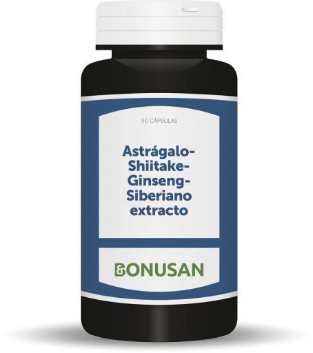 Astragalus-Shiitake-Siberian Ginseng extra de 90 Cap.