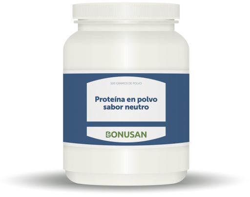 Pó neutro com sabor de proteína