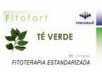 Chá Fitofort-Verde Cap 40.