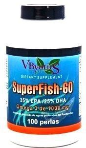 Superfish 60 (35% de EPA-DHA 25%) 100Perlas