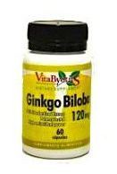 Ginkgo Biloba 60 mg 120 Cápsulas