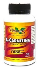 Carnipure L-carnitina 1000 mg 50 Cápsulas