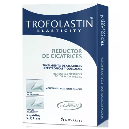 TROFOLASTIN Scar Redutor 5 cada (10X18Cm)