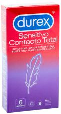 Total de contato sensível ao preservativo Durex