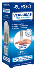 Verrugas Urgo Cryo, Garrafa 20 ml