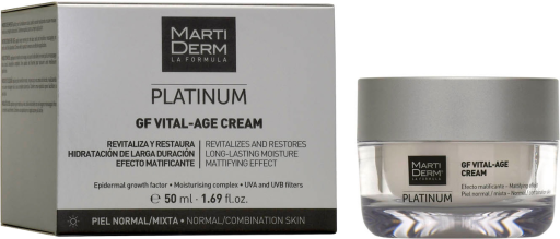 Platinum Vital Age Creme para Pele Normal e Mista 30 ml