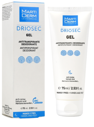 Driosec Gel Desodorante para Mãos e Pés 75 ml