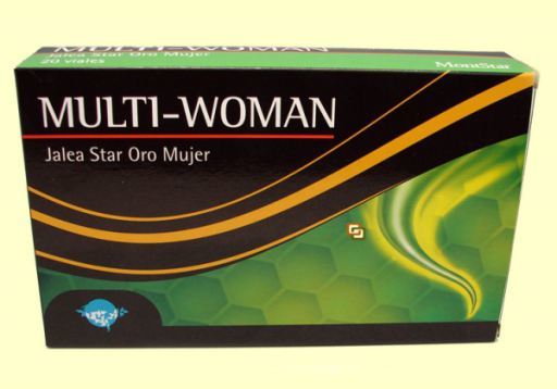 Multi Gold Star Mulher Jelly 20 frascos