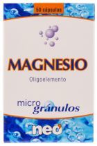 Microgrânulos de magnésio 50 cápsulas