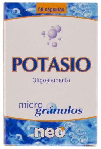 Microgrânulos de potássio 50 cápsulas