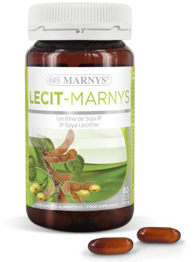 Lecitina de soja 1200 mg 60 cápsulas