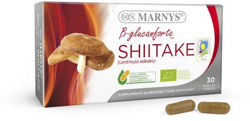 Shitake Bio 30 cápsulas vegetais x 400 gr