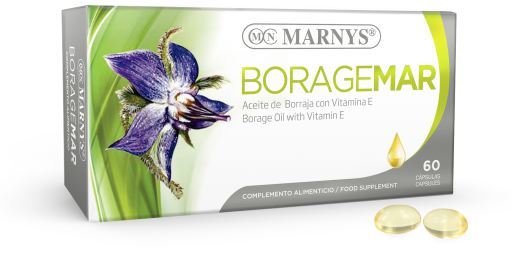 Óleo de borragem Boragemar 60 cápsulas x 500 mg