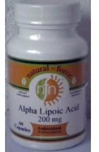 Alpha Lipoic Acid 200mg. 60cap.