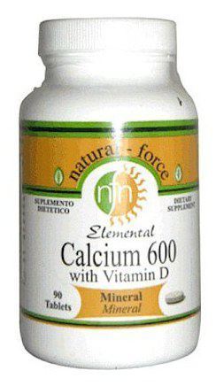 Calcium 600 mg + Vitamin D 90 Comprimidos