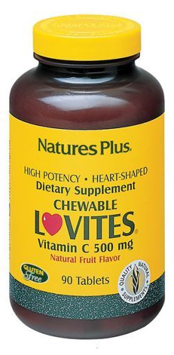 Lovites 500mg. (Sabor Cherry) 90 Comp. Mastigável