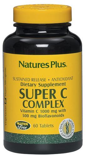 Vitamina C Complex com Bioflavonóides Super C Complex Bioflavonóides - 60 comprimidos