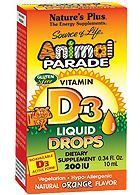 Vitamina D3 gotas Animal Parade - 10 ml.