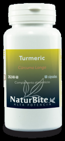 Cúrcuma (Curcuma) 500mg. 60 Cap.