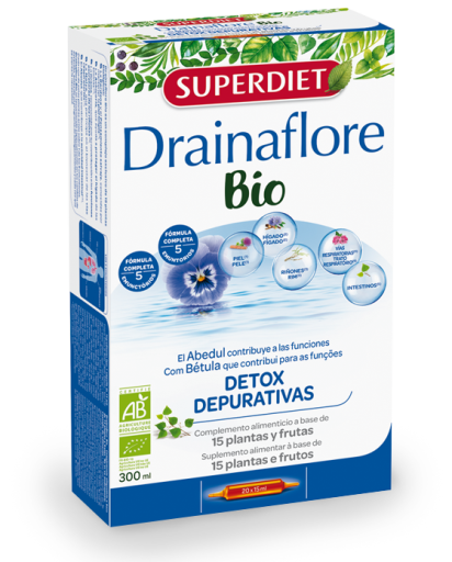 Drainaflore 20 ampolas