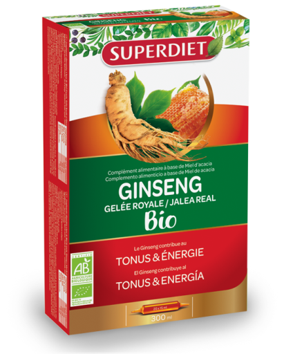 Ginseng Royal Jelly Bio 20 ampolas