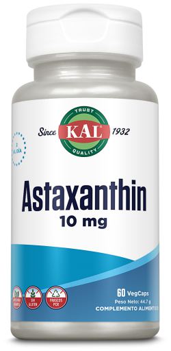 Astaxantina 10 mg 60 Cápsulas Vegetais