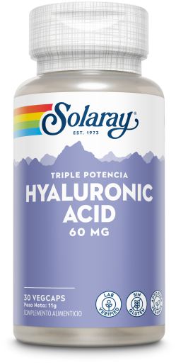 Ácido Hialurônico 60 mg 30 Cápsulas