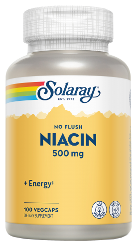 Niacina 500mg 100 cápsulas