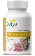 Valeriana e Maracujá 450 mg 90 Cápsulas