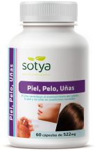 Suplemento alimentar para pele, cabelo e unhas 60 cápsulas