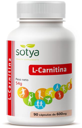 L-Carnitina 600 mg 90 cápsulas