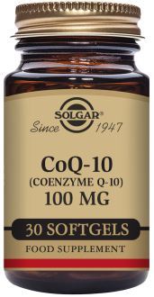 Coenzima Q10 100 mg 30 cápsulas de gel