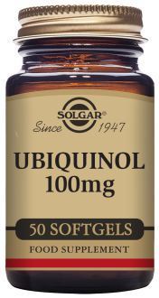 Ubiquinol 100 mg 50 cápsulas gelatinosas