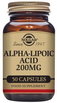 Alpha Lipoic Acid 200mg. 50Vegicaps