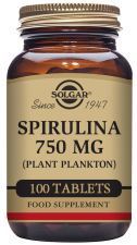 Spirulina 750 mg 80 cápsulas