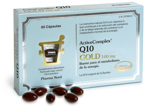 ActiveComplex Q10 Ouro 100 mg 60 Pérolas