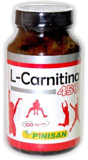 L-carnitina 450 100 cápsulas