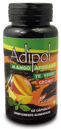 Adipol African Mango Chá Verde Chromium 60 Cápsulas