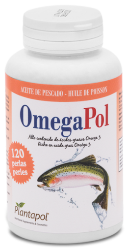 Óleo de Salmão Omegapol 500mg. 120 cápsulas