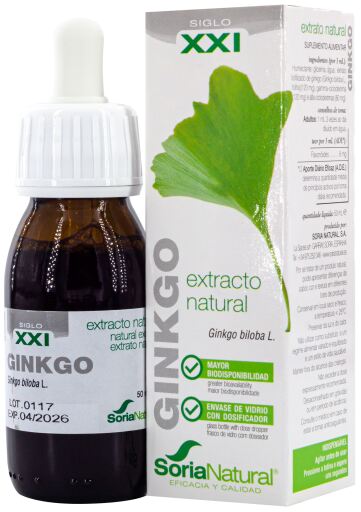 Extrato de Ginkgo Biloba Século XXI 50 ml