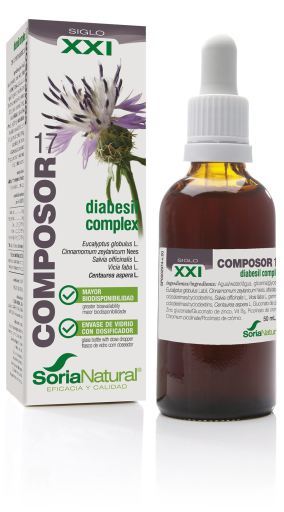 Compositor 17 complexo Diabesil do século XXI 50 ml