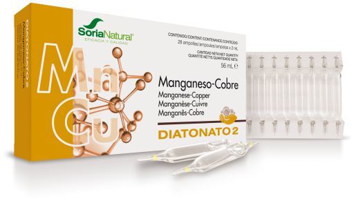 Diatonate 2 - Frascos Mn-Cu 28 viales